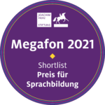 Auszeichnungslogo Megafon 2021