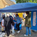 Der Stand von Sprachbrücke-Hamburg e.V. bei „Rissen für Alle“